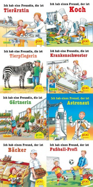 Pixi-Bundle 8er Serie 242: Meine Lieblingsberufe (8x1 Exemplar)