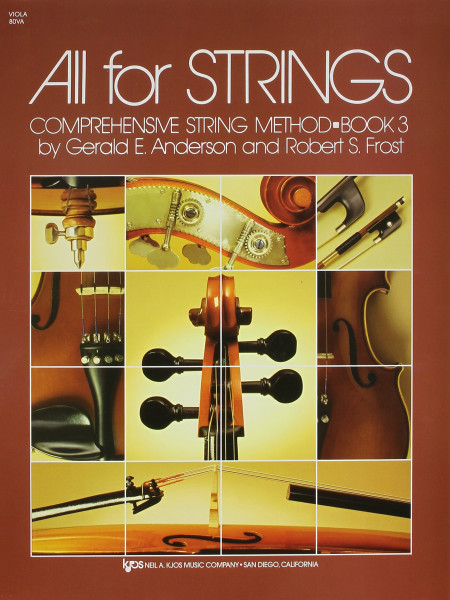 All For Strings Book 3: Viola