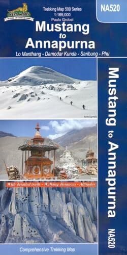 Mustang To Annapurna Trekking Map