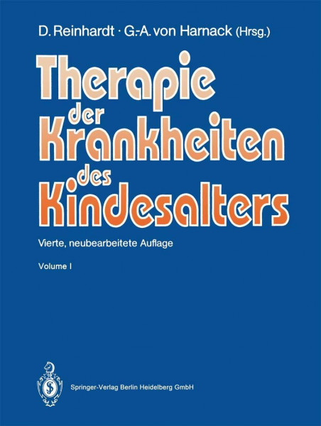 Therapie der Krankheiten des Kindesalters