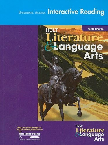 HOLT LIT & LANG ARTS UNIV-CRS6: Holt Literature and Language Arts California