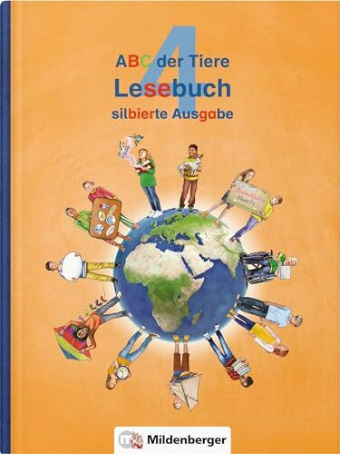 ABC der Tiere 4 – Lesebuch, silbierte Ausgabe