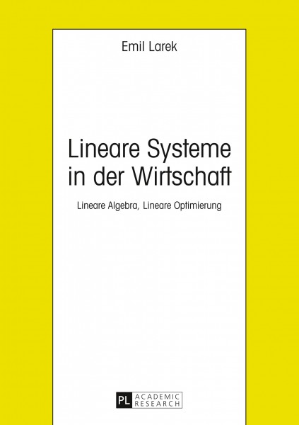 Lineare Systeme in der Wirtschaft