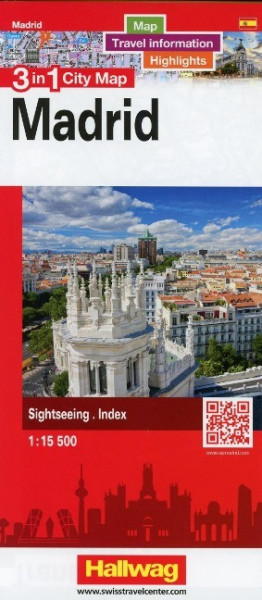 Madrid 3 in 1 City Map 1:15 500
