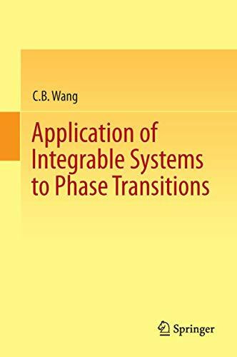 Application of Integrable Systems to Phase Transitions