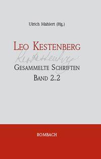 Leo Kestenberg Gesammelte Schriften Leo Kestenberg - Gesammelte Schriften - Band 2.2