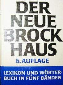 Der Neue Brockhaus: Lexikon u. Worterbuch in 5 Bd. u. e. Atlas (German Edition)