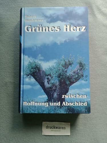 Grünes Herz zwischen Hoffnung und Abschied