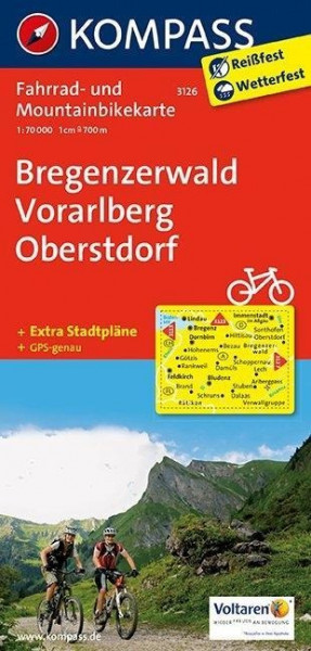 Bregenzerwald - Vorarlberg - Oberstdorf 1 : 70 000