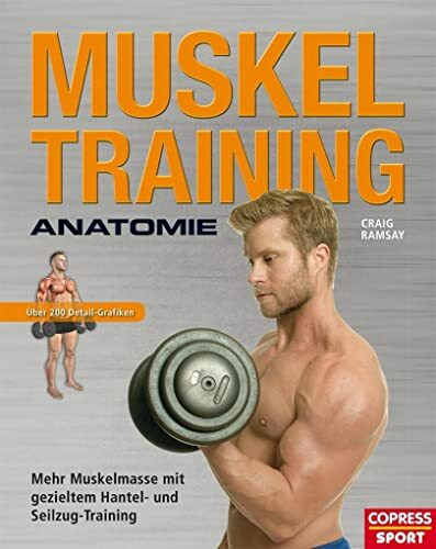 Muskeltraining Anatomie - Mehr Muskelmasse mit gezieltem Hantel- und Seilzug-Training