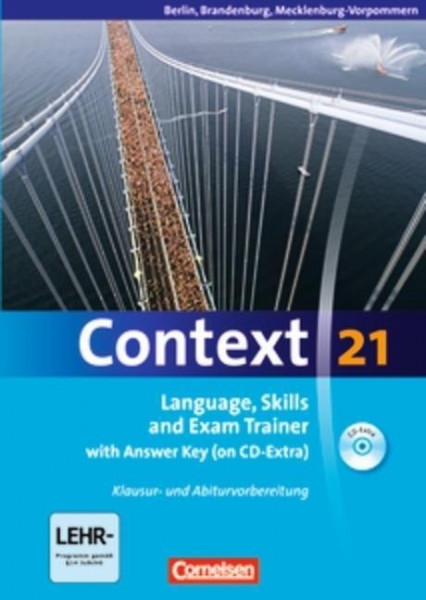 Context 21. Workbook mit Lösungsschlüssel und CD-ROM. Berlin, Brandenburg und Mecklenburg-Vorpommern