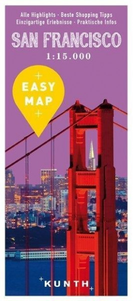 EASY MAP San Francisco mit Highway 1. 1:15.000