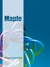 Maple Programming Guide