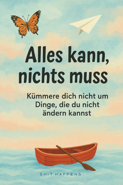 Alles kann, nichts muss: Kümmere dich nicht um Dinge, die du nicht ändern kannst