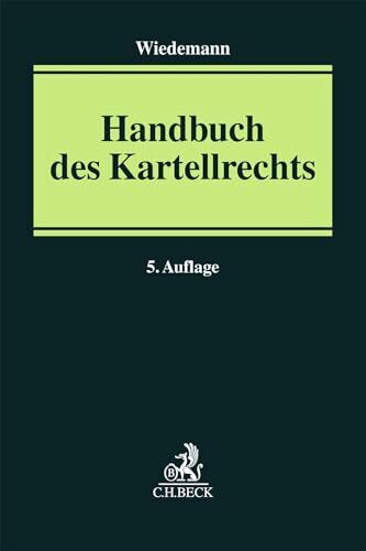 Handbuch des Kartellrechts