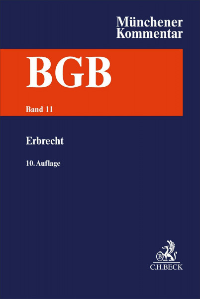 Münchener Kommentar zum Bürgerlichen Gesetzbuch Bd. 11: Erbrecht, §§ 1922-2385, §§ 27-35 BeurkG
