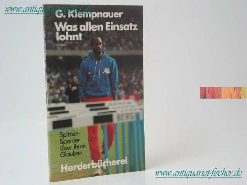 Was allen Einsatz lohnt. Spitzensportler über ihren Glauben.