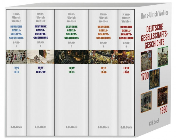 Deutsche Gesellschaftsgeschichte Band 1-5: Vom Feudalismus des Alten Reiches bis zur Defensiven Modernisierung der Reformära 1700-1815; Von der ... bis zum Beginn des Ers.... Studienausg.