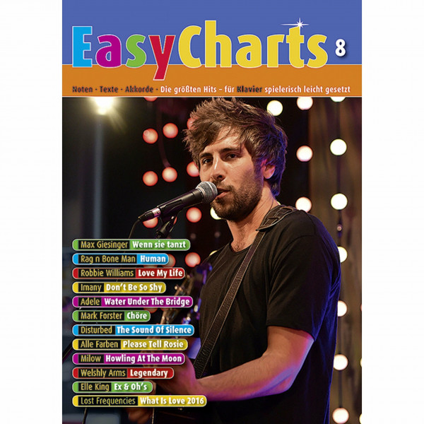 Easy Charts: Die größten Hits spielerisch leicht gesetzt. Band 8. Klavier / Keyboard. Spielbuch. (Music Factory)