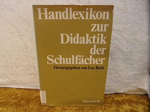 Handlexikon zur Didaktik der Schulfächer