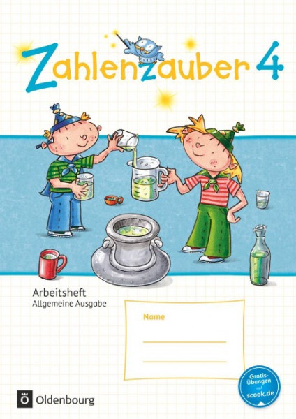 Zahlenzauber 4. Schuljahr - Allgemeine Ausgabe - Arbeitsheft