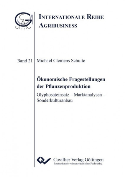 Ökonomische Fragestellungen der Pflanzenproduktion