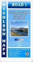 Nicolson Map 01. North Scotland, Orkney & Shetland 1 : 250 000 / 1 : 400 000