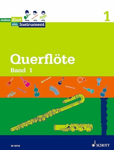Jedem Kind ein Instrument: Band 1 - JeKi. Flöte. Schülerheft.