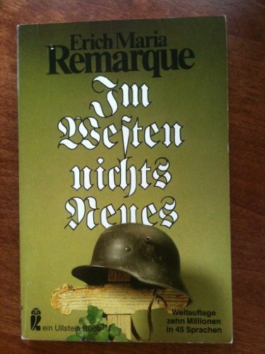 Im Westen nichts Neues. Roman