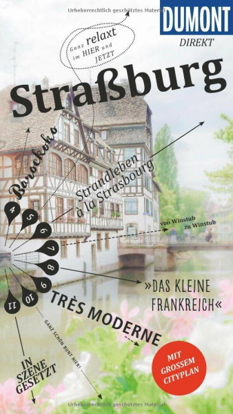DuMont direkt Reiseführer Straßburg: Mit großem Cityplan