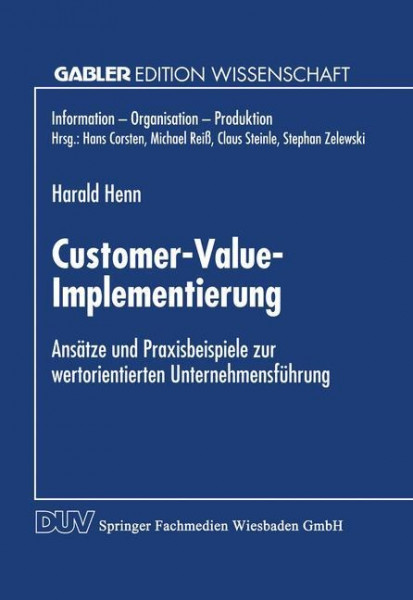 Customer-Value-Implementierung