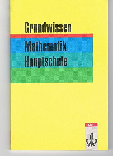 Grundwissen Mathematik Hauptschule