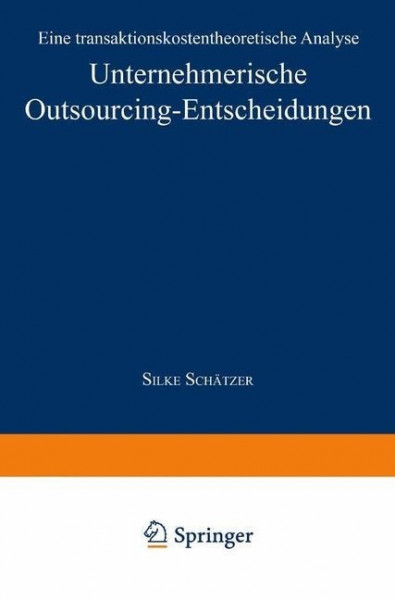 Unternehmerische Outsourcing-Entscheidungen