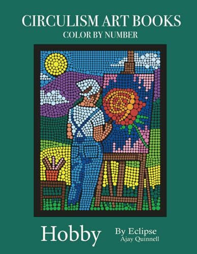 Hobby - Color By Number Circulism Book : Standard paper edition