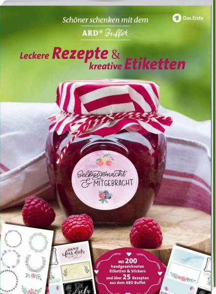 Schöner Schenken mit dem ARD Buffet - Leckere Rezepte und kreative Etiketten