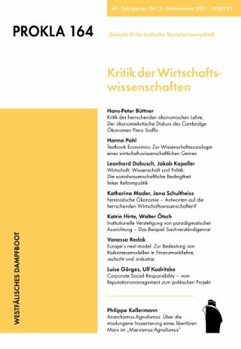 PROKLA 164: Kritik der Wirtschaftswissenschaften (PROKLA / Zeitschrift für kritische Sozialwissenschaft)