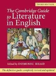 The Cambridge Guide To Literature In English