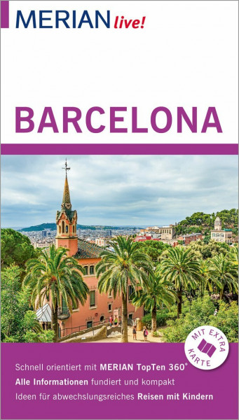 MERIAN live! Reiseführer Barcelona: Mit Extra-Karte zum Herausnehmen