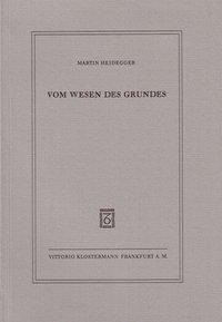 Vom Wesen des Grundes