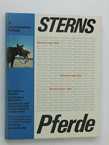 Stern's Bemerkungen über Pferde