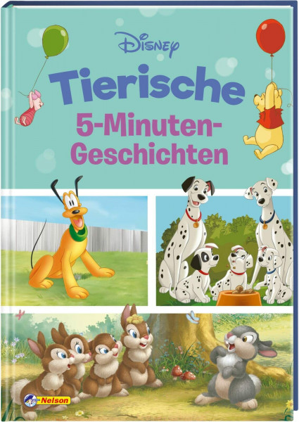 Disney Vorlesebuch: Tierische 5-Minuten-Geschichten: Für Kinder ab 3 Jahren