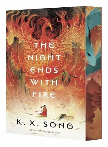 The Night Ends With Fire: Atemberaubender Auftakt einer Asien-Fantasy. Mit limitiertem Farbschnitt und gestalteten Innenklappen. (Deutsche Ausgabe). (Die Legende von Meilin, Band 1)
