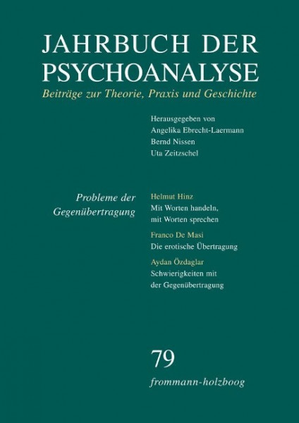 Jahrbuch der Psychoanalyse / Band 79: Probleme der Gegenübertragung