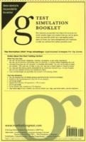 Manhattan Prep GMAT Test Simulation Booklet [With Marker]