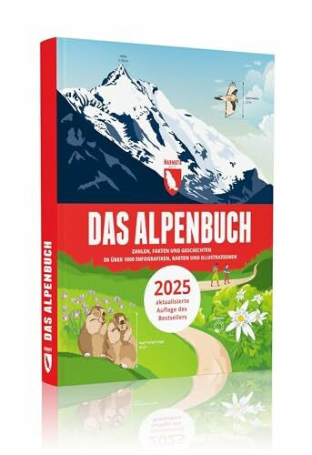 Das Alpenbuch: aktualisierte Auflage des Bestsellers (Marmota Maps)