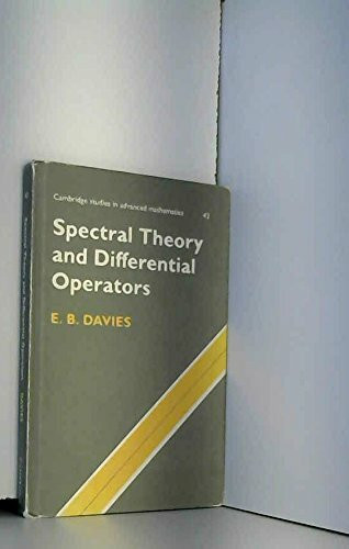 Spectral Theory and Differential Operators (Cambridge Studies in Advanced Mathematics)