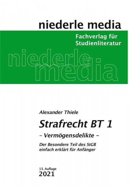 Strafrecht BT 1 - Vermögensdelikte: 2020