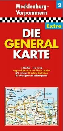 Die Generalkarten Deutschland Extra, 12 Bl., Bl.2, Mecklenburg-Vorpommern