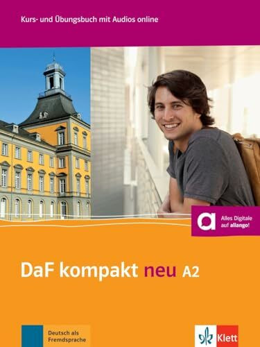 Klett Sprachen GmbH DaF Kompakt Neu A2, Kurs- Und Übungsbuch Mit Audios