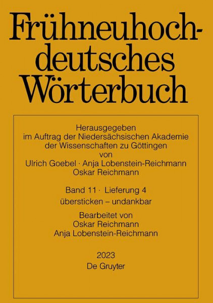 übersticken – undankbar